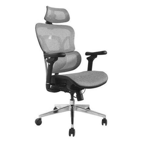 Equip 651050 Komfortabler Bürostuhl Grau