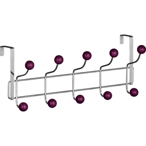 Premier Housewares Purple Plastic Balls Over Door Hanger (1/5)