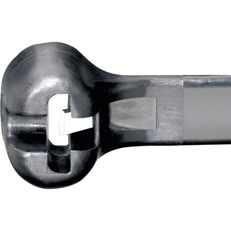 Panduit CV200M BT4S-C0 Kabelbinder 384 mm 4.70 mm Schwarz mit Metallzunge, UV-stabilisiert, Witterun