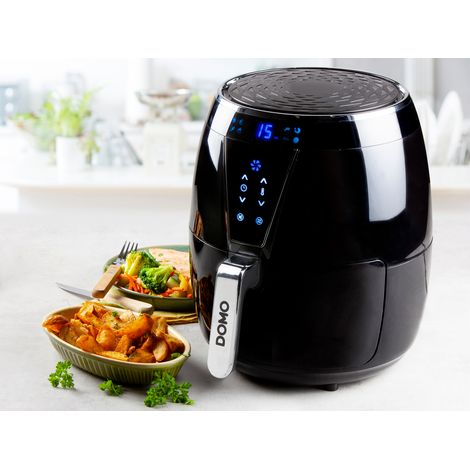 1,2 kg 1500 w ölfreie friteuse schwarz - Domo - do532fr (1/5)