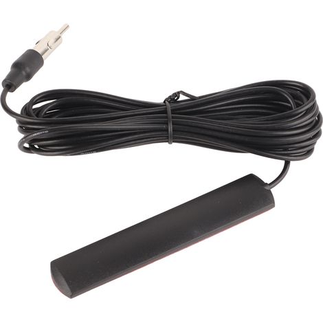 Antenne radio FM universelle ANT-309 pour voiture, fixation par pare-brise, câble de 5 m (1/5)
