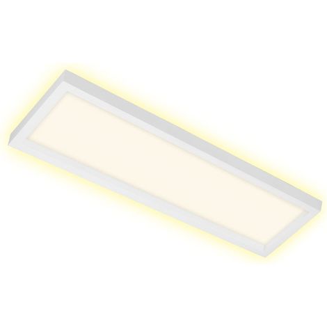 LED Deckenleuchte Deckenlampe Backlight-Effekt 22 W weiß Kunststoff Briloner