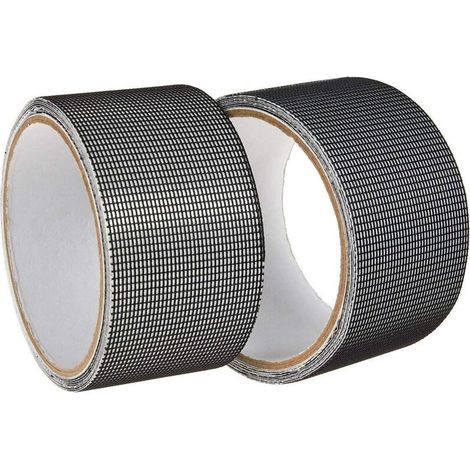 Lntyq Reparaturset für Fiberglastüren und -fenster mit 3 starken Klebeschichten. Reparaturklebeband für Fensterlöcher, 5 x 200 cm, 2er-Pack. (1/5)