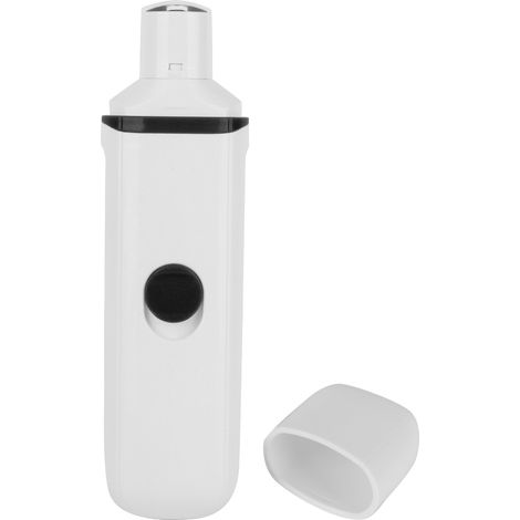 Polisseuse à ongles pour animaux de compagnie (chiot/chat), lime à ongles électrique silencieuse, accessoire de manucure pour animaux, noir (1/5)