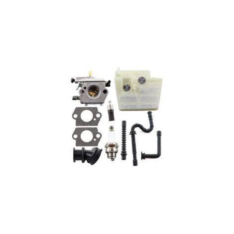Lntyq Kit de Carburateur pour Stihl 024 026 MS240 MS260 024AV 024S Walbro WT-194 Tronçonneuse Filtre à Air Collecteur d'admission remplace 11211200611 (1/5)