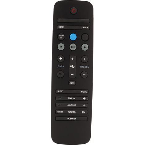 Télécommande de remplacement pour barre de son Philips Fidelio B5 Xs1 B5 12 B5 7 B5 79 Xs1 12 (enceinte home cinéma). (1/5)