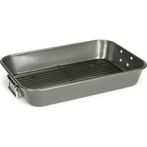 Patisse 05680 Fuente para Asar Gris Antracita 41x30 cm