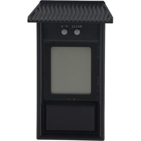 Jeffergarden Thermomètre numérique extérieur étanche jauge température pour serre jardin (1/5)