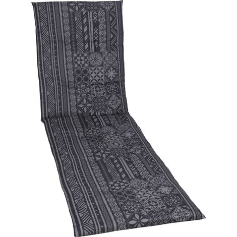 GO-DE Liegen-Auflage 188 cm x 58 cm x 5 cm, grau, anthrazit Auflagen & Hussen (1/3)