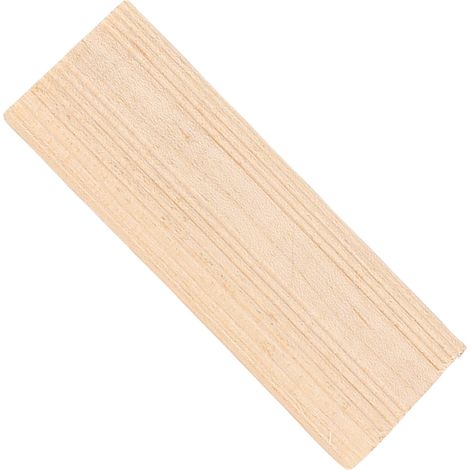 50 chevilles en bois de hêtre rainurées de 8 x 22 x 50 mm pour le travail du bois, l'assemblage de meubles et la fabrication d'armoires. (1/5)