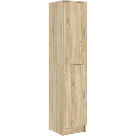 Buffet Haut Armoire Chêne Sonoma 35 x 39 x 168 cm (1/5)