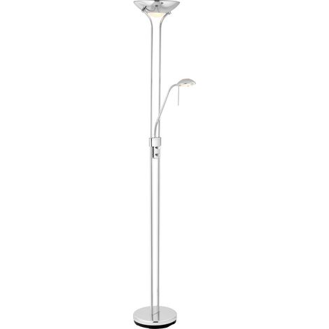 Endon Rome - Lampadaire Chrome, Verre Opale, G9 (1/5)