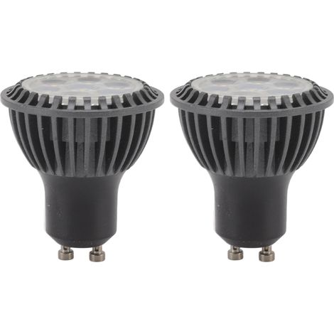 Ortviai Ampoule LED GU10 7 W 6000 K Blanc Froid – Lot de 2, Compatible 110-240 V, pour Plafond et Comptoir (1/5)