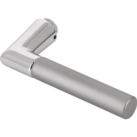 Manilla  Agujero  Parte  1405  Aluminio  F49/F9-2  color  acero  con  cuadradillo  8mm  DIN  Izquierda/Derecha  HOPPE (1/2)