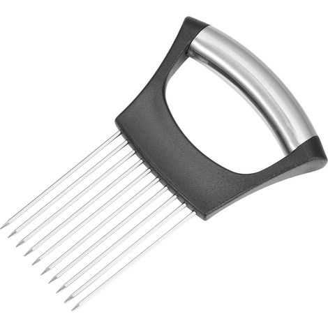 1 Trancheuse à oignons,Acier inoxydable,Hachoir légumes,Fonction attendrisseur viande,Cuisine maison (1/5)