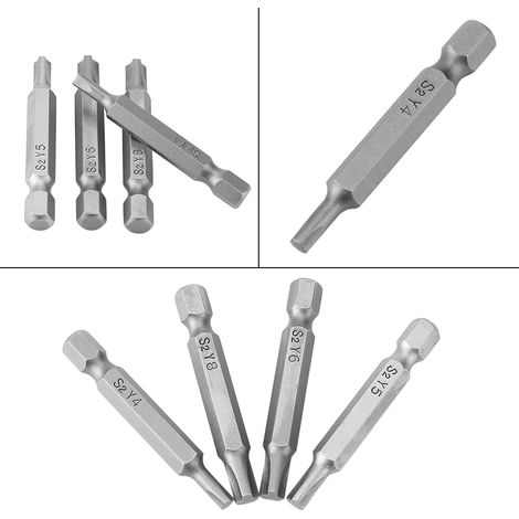 4-teiliges Set dreizinkiger, Y-förmiger Dreieck-Schraubendreherbits für Fahrräder (1/5)