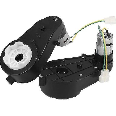 Compatible avec la boîte de vitesses pour voiture électrique enfant 24 heures, moteur 30000, ensemble de 2 pièces pour moteur électrique, boîte de vitesses pour moto, moteur d'entraînement haute vites (1/5)