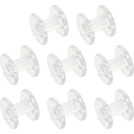 Bobines de maintien de cordon transparentes pour stores plissés, tendeur de bobine, 32 pièces (1/5)