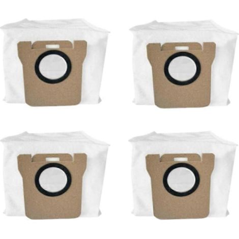 Lot de 4 sacs à poussière pour Xiaomi Mijia M30S accessoires d'aspirateur robot sac à poussière pièces de rechange (1/5)
