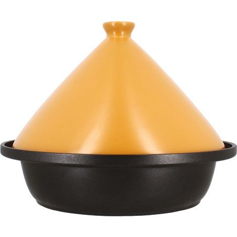 Tajine 30 cm en céramique fond en aluminium