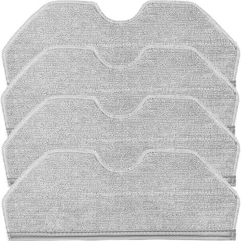 4pcs Cleaning Cloth for Narwal Freo X Plus Robot Vacuum Cleaner Spare Part, Replacement Accessories Washable Microfiber Cloth (1/5)