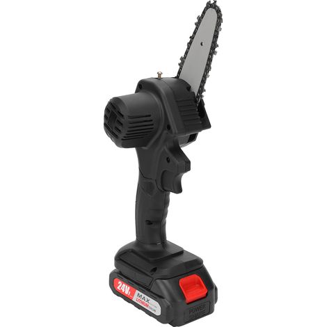 Mini Chain Saws Cordless Electric Built-in Battery Woodworking Cutting Tools AC100-240VEU Plug (1/5)