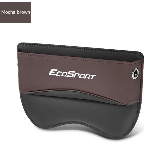 Boîte de rangement en cuir marron pour siège auto Ford EcoSport - Accessoires auto (1/5)