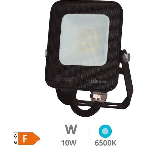 Proyector aluminio LED Santadi 10W 6500K IP65 Negro (1/5)
