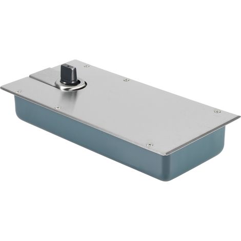 Charnière de porte vitrée à ressort de sol en acier, amortisseur hydraulique universel, charnière de sol