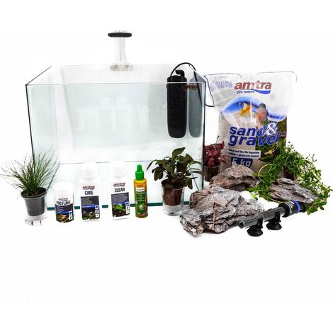 Nanotank System 36 LED – Komplettaquarium inkl. Deko