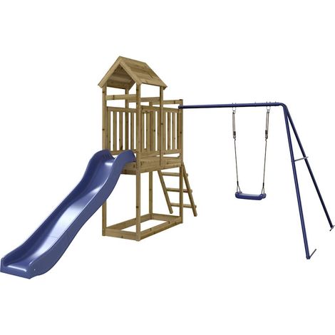 vidaXL Spielturm aus imprägniertem Kiefernholz