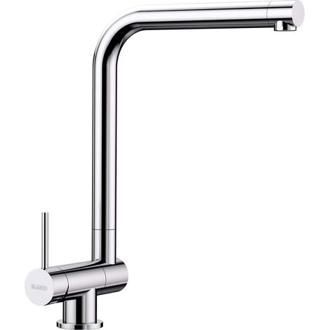 Blanco Laressa F - Küchenarmatur, aufklappbar für Unterfenstermontage, Chrom 521546 (1/3)