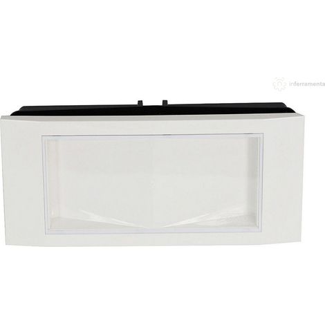 Driwei lampada di emergenza da incasso 4W luce bianco ghiaccio 6000K (1/2)
