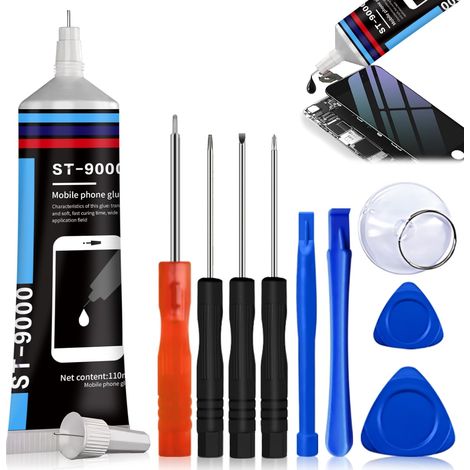 Colle Ecran Smartphone, Colle Smartphone, 50ml (Noir) (1/5)