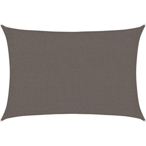 vidaXL Sunshade Sail 160 g/m² Anthracite 2x3 m HDPE