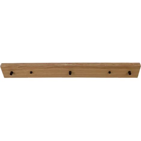 Réglette universelle 70cm avec barre en bois compatible 2 à 3 lampes