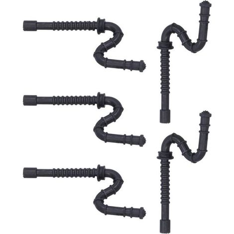 5 Pièces Durable Silicone Ligne de Carburant Tuyau de Carburant Tuyau D\'essence Tuyau D\'admission Remplacement Adapté pour STIHL MS290 310 390 029 039 Pièces de Tronçonneuse