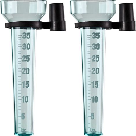 2x Kestek Regenmesser Niederschlagmesser Garten Wasserstandsanzeiger 35 Ltr (1/3)