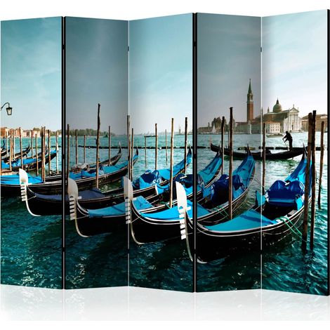 Paravento - Gondolas on the Grand Canal, Venice II [Room Dividers] - 225x172 (1/4)