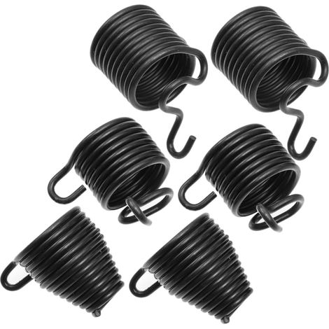Ressort de Retenue Pneumatique pour Burin de Marteau 6 Pièces, Acier Robuste, Compact et Portable, Facile à Utiliser pour Outils Pneumatiques (1/5)
