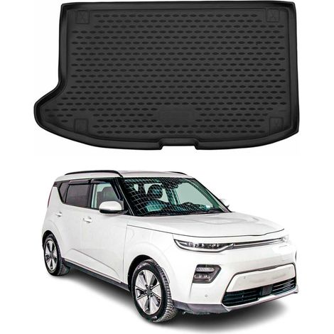 OMAC Kofferraumwanne Kompatibel mit Kia Soul 2020-2026 Passgenau aus Gummi Schwarz (1/5)