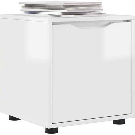 Meuble Lavabo Salle de Bain 40,5 x 40 x 44 cm, Vasque avec Rangements en Bois d'Ingénierie, Design Moderne et Compact (1/5)
