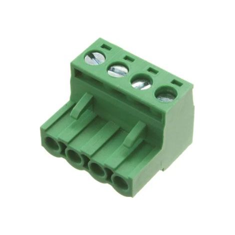 Bornier pour CI RS PRO 4 contacts 1 rangée(s) pas de 5mm ( Prix pour 1 )