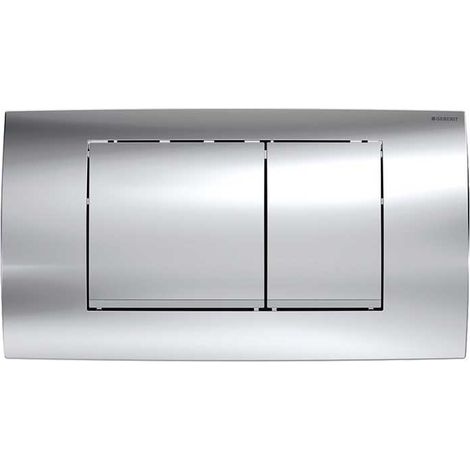 "PLACCA DI COMANDO """"TWINLINE 30"""" Bianco/Cromo/Bianco"