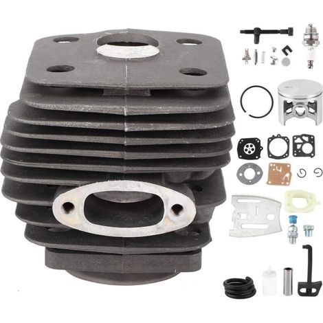 54mm Cylinder Piston Carburetor Kit Cylinder Assembly Replacement Suitable for Husqvarna 288XP 181281288 Chainsaw 503506301 (1/5)