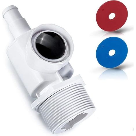 Raccord mural pour nettoyeur Polaris - Kit de raccord de tuyau d'aspirateur de piscine pour aspirateurs Polaris Zodiac 180 280 380 480 3900 (1/4)