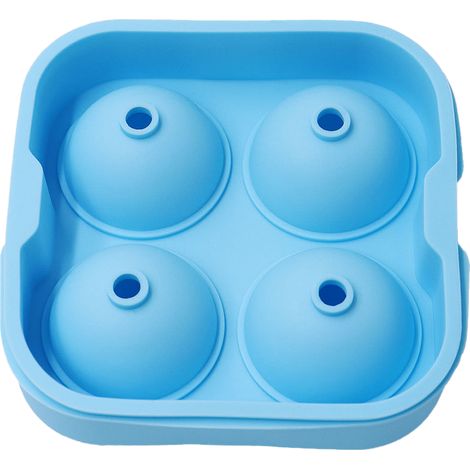 2 Moule à glace, sphère ronde, silicone flexible, pour whisky, café glacé, popsicles, gadget de cuisine (1/5)