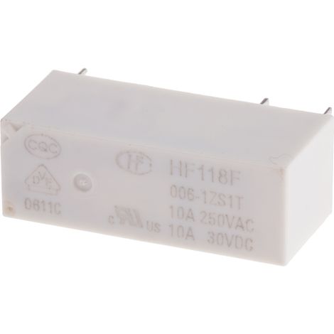 RS PRO Relais sans accrochage 1 RT, bobine 6V c.c. Montage sur CI 290mW ( Prix pour 1 )