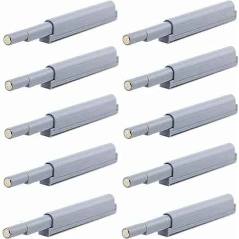 Appuyez pour ouvrir magnétique loquets Fermetures magnétiques push-open ouvre et ferme la porte avec une simple pression (10 pièces) (1/4)