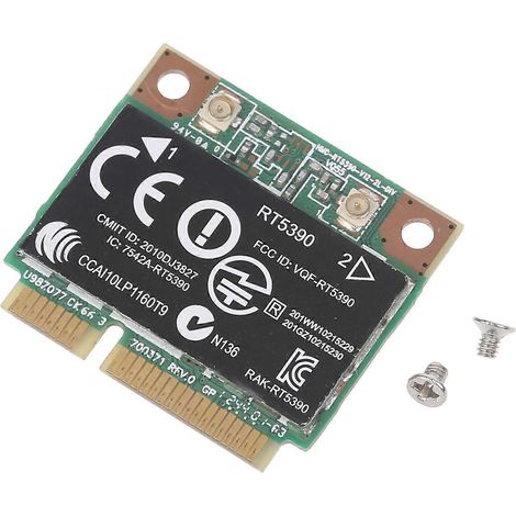 Carte WiFi sans fil Mini PCI-E demi-longueur, adaptateur RT5390 compatible 630703-001 (1/5)